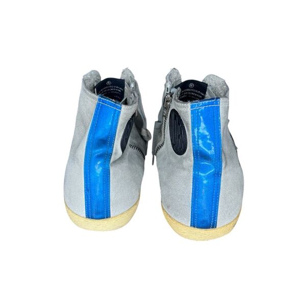 Golden Goose Francy Suede Gray Black Size 43 10 US - Picture 4 of 8